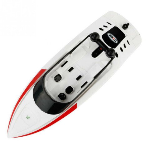 Barca cu telecomanda iUni RC Racing Boat Waterproof, Frecventa 2.4G, Alb