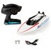 Barca cu telecomanda iUni RC Racing Boat Waterproof, Frecventa 2.4G, Alb